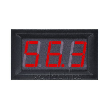 0.56'' 3 Wire DC0-100V LED Digital Display Voltage Panel Meter Voltmeter