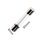 Glass Fuse 0.1A 250V T6x30mm