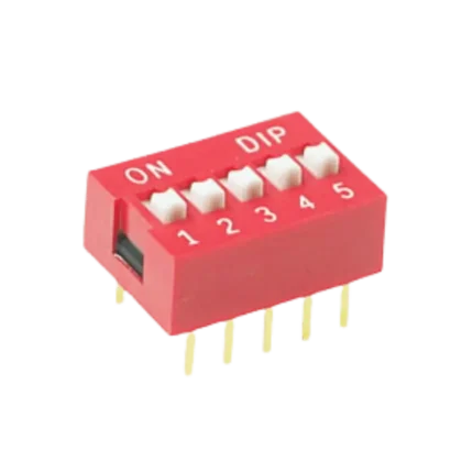 DIP Switch 5 Position