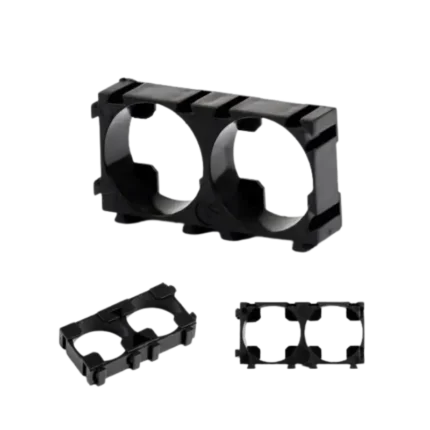 Battery Spacer 2 x 18650 Cap Radiating Cell Holder