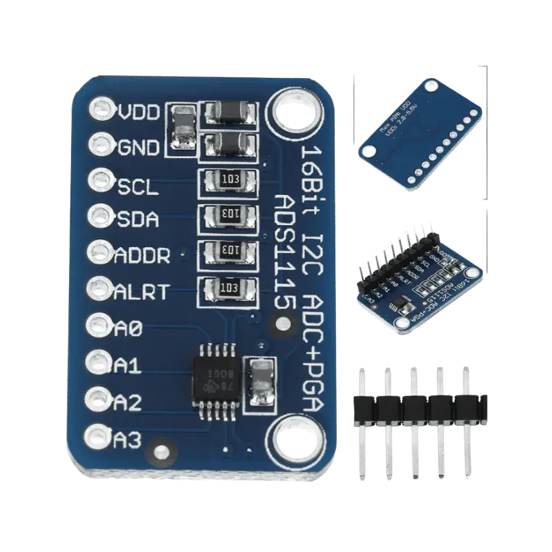 CJMCU-ADS1115 16-Bit Ultra-Compact ADC Development Board CJMCU-ADS1115 16-Bit Ultra-Compact ADC Development Board | Pro Tronix