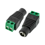 DC Female Power Plug 2.1mm to 2-Pin Screw Terminal | Pro Tronix