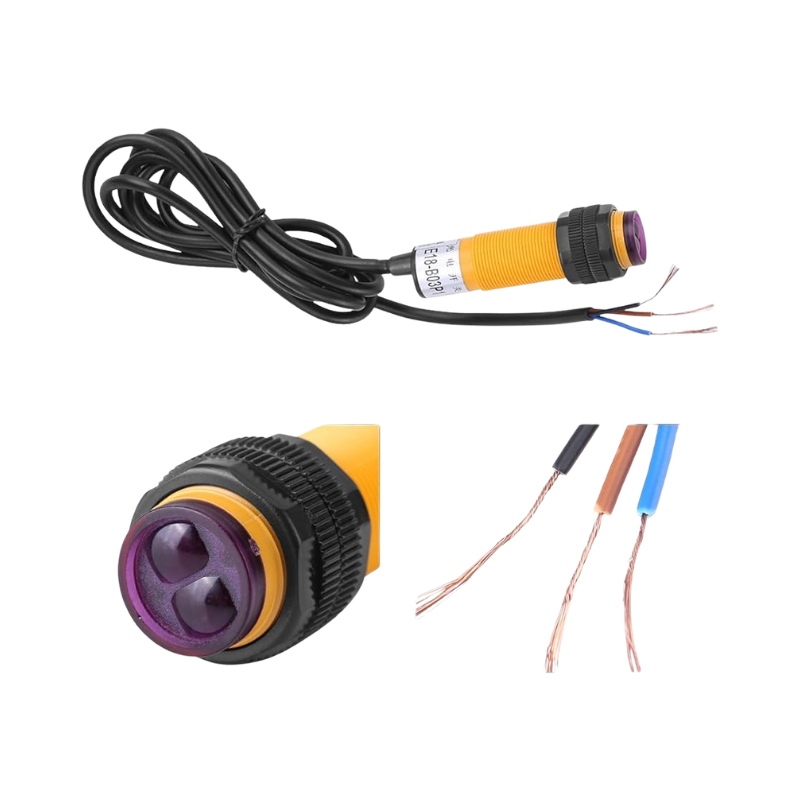 E18-30DPKB-Z-5V E18-30DPKB-Z-5V Adjustable Infrared Proximity Switch Sensor | Pro Tronix - Image 1