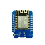 Wemos D1 Mini V2 Board ESP-12F WiFi Module microcontroller with ultra-compact layout, USB serial interface, and integrated antenna