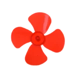 Premium 56mm red Four-Blade Propeller with 1.95mm Hole | Perfect for RC Models
