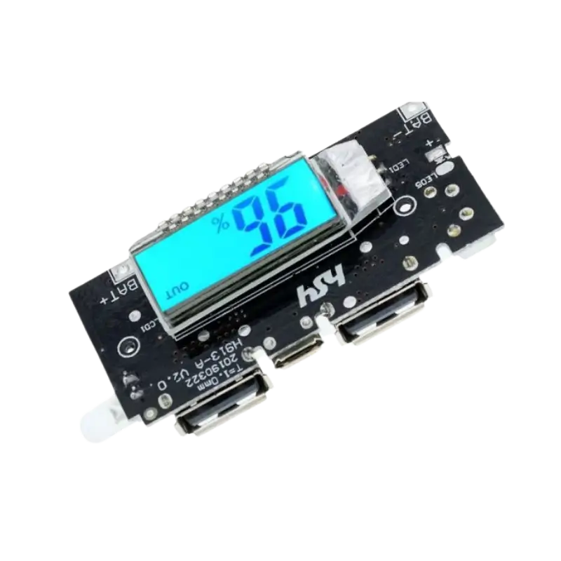 H913 H913-A Dual USB Power Bank Charging Module with LED Display