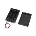 3xAA Battery Holder Case with Lead Wires and On/Off Switch
