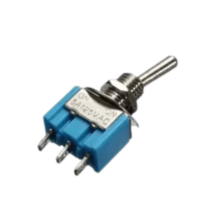 Mini Toggle Switch 3 Pins-SPDT-ON-OFF-ON (6A,125VAC)