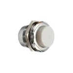 Push button metal 2 pin , White