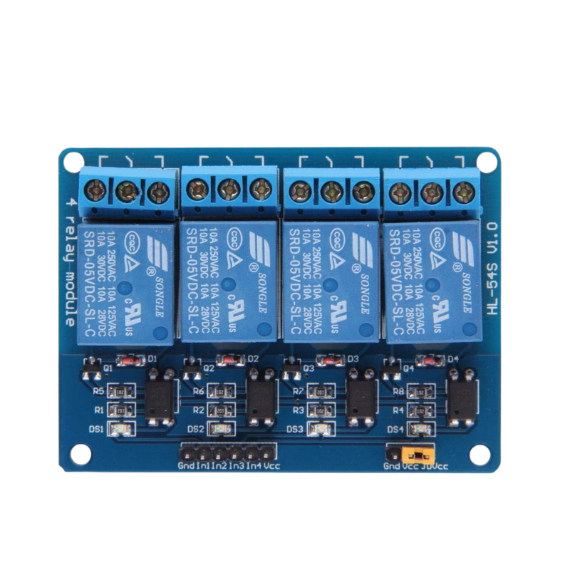 Relay 4 channel 4 Channel Isolated 5V 10A Relay Module