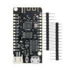 ESP32 Wemos LOLIN32 Lite development board with integrated battery charger and Wi-Fi antenna