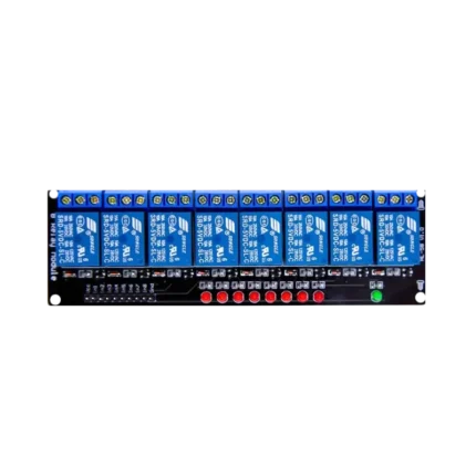 8 Channel 5V Relay Module with Optocoupler Isolation
