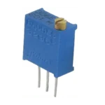5k ohm 1/2W Horizontal Square Cermet Potentiometer