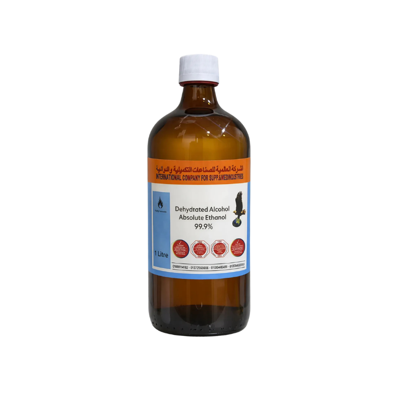 Ethyl Alcohol (Raw Ethanol) 99% A bottle of high-purity 99% ethyl alcohol solvent designed for electronics maintenance, PCB cleaning, and workshop use.