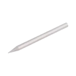 A genuine silver Goot R-48B Japan 40W conical replacement soldering iron tip with a pre-tinned tip point.