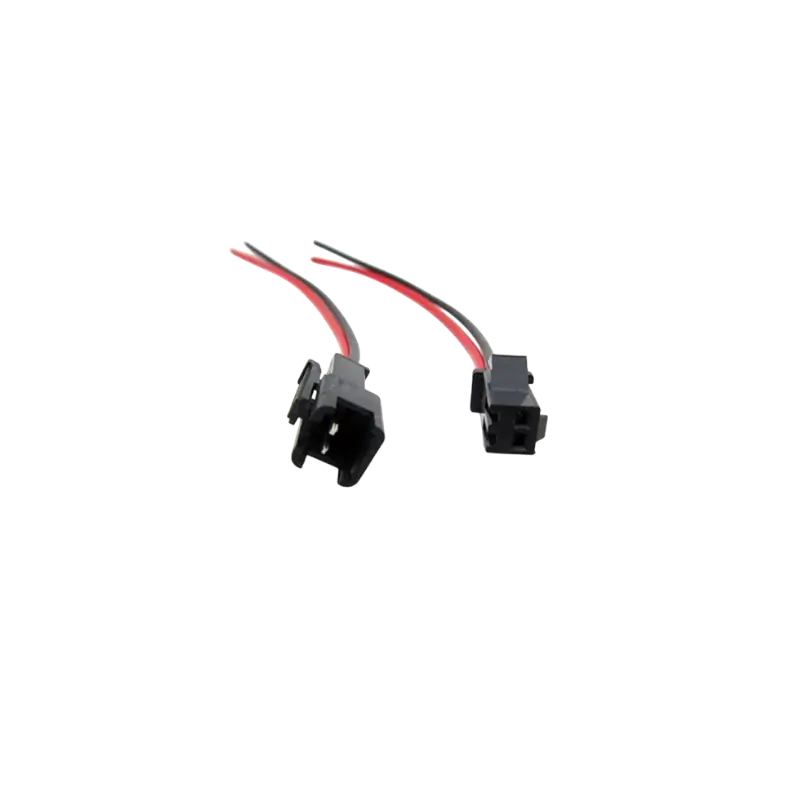 SM Cable 22AWG 15cm 2 pin Pair (Male-Female) SM Cable 22AWG 15cm 2-Pin Male & Female Pair | Pro Tronix - Image 1